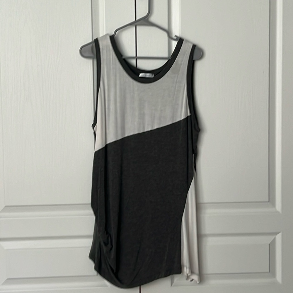 Tunic length tank top